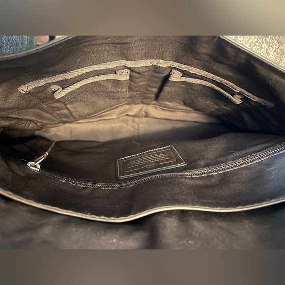 Coach Messenger Bag - Brown Pebble Leather (Charles Messenger) - Picture 2 of 6